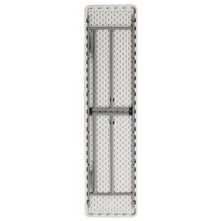 Atlas Commercial Products Titan Series™ 18"Wx72"L Granite White Plastic Folding Training Table PFT23-1872
